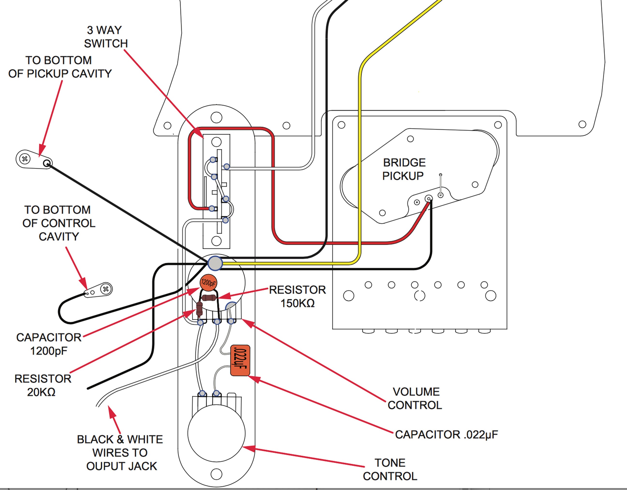 Schematic Of Fender Tele S-1 Switch | My Wiring DIagram