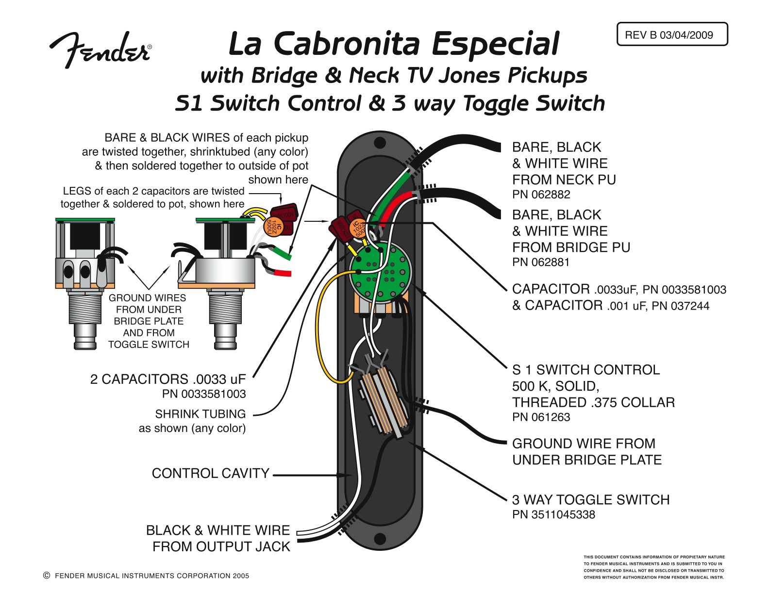 Schematic Of Fender Tele S-1 Switch La Cabronita S1 Switch Alternative Wiring Of Schematic Of Fender Tele S-1 Switch