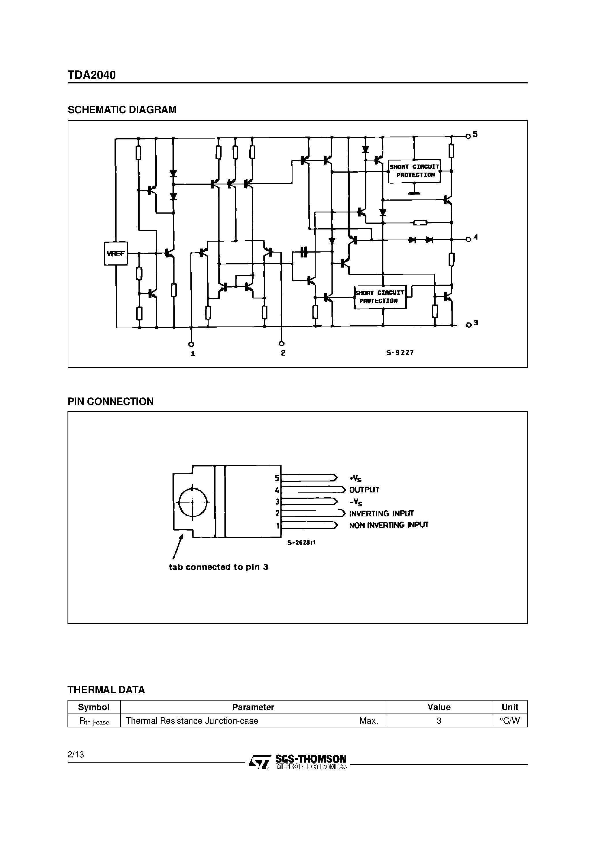 Tda 2040 40w Amp Nx 7264] 20w Hifi Power Amplifier Using Tda2040 Circuit