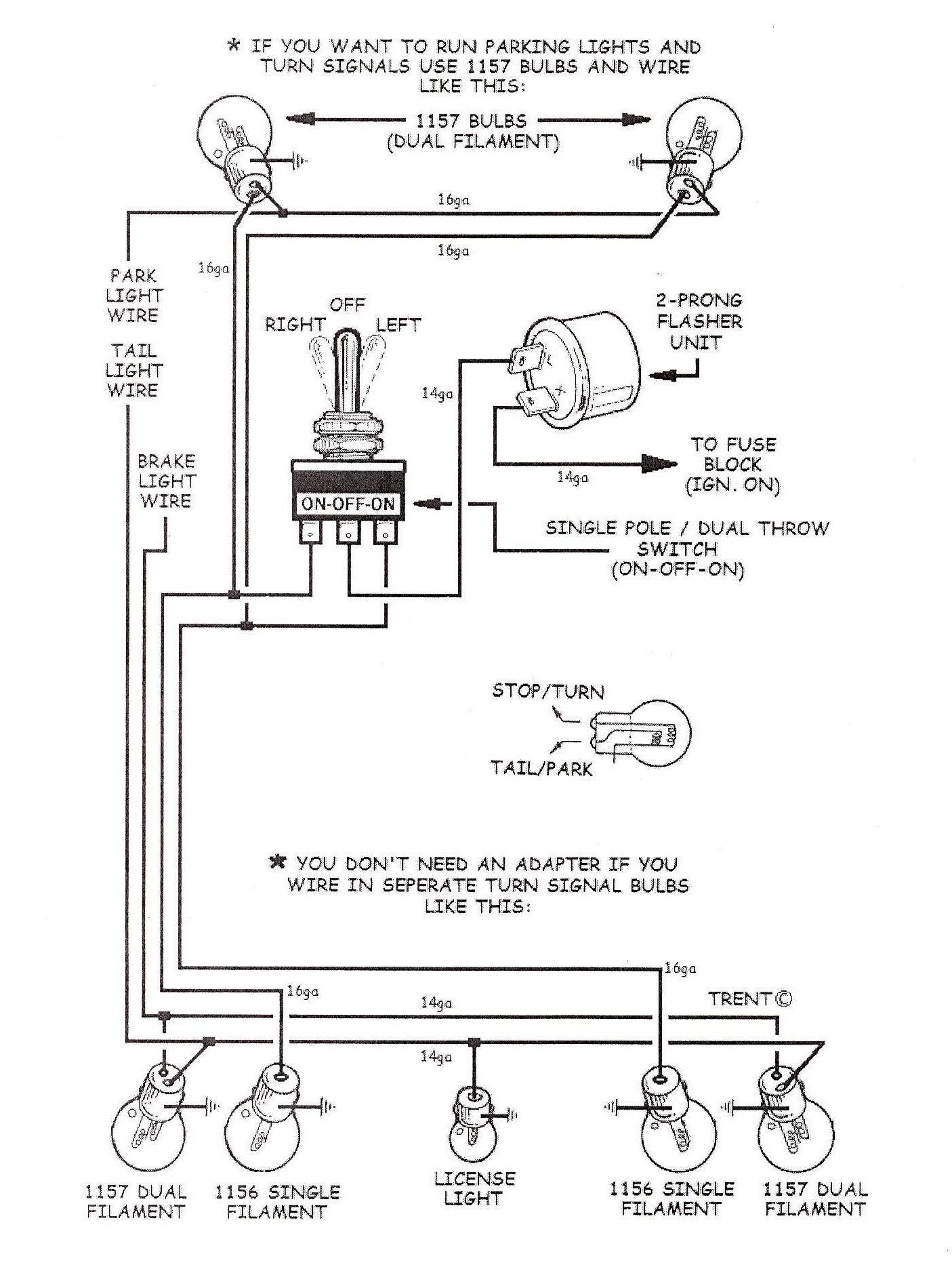 Electronic Flasher Wiring Diagram