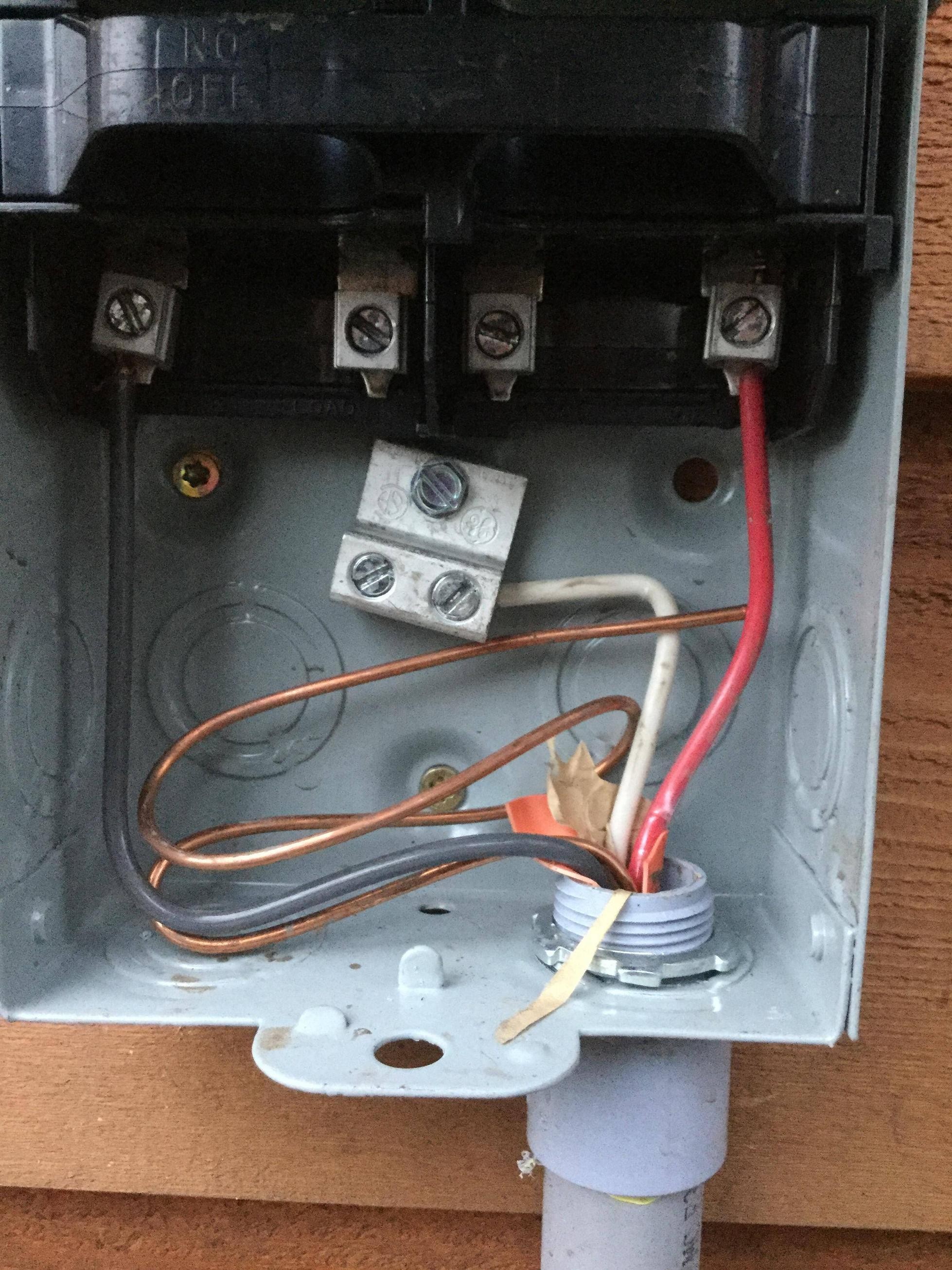 Wiring A 60 Amp Disconnect with A Gfi if My Heat Pump Does Not Have A Neutral Do I Still Need A Of Wiring A 60 Amp Disconnect with A Gfi