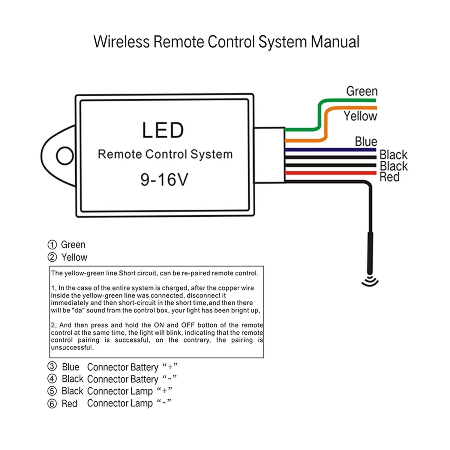 Traveller Wireless Remote Wiring Pin On Wiring