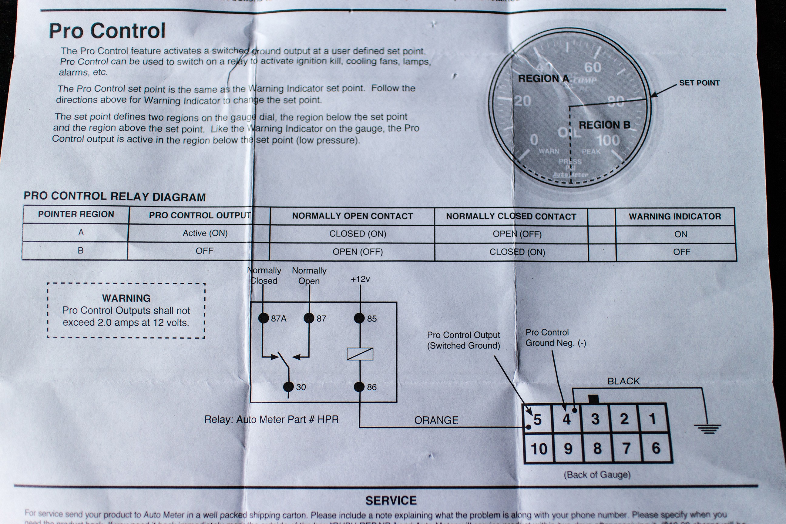 Vdo Gauge Wiring Diagram] Diagram Autometer Water Temp Gauge Wiring Diagram