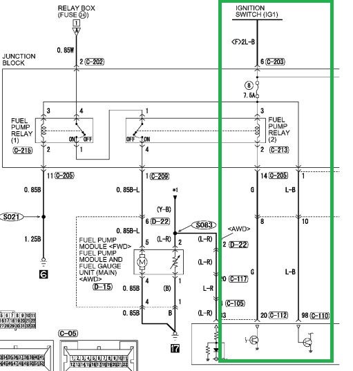 2003 Mitsubishi Outlander Fuel Pump Wiring Diagram I Have A Question About A 2003 Outlander Doing A Drain Test to Figure Out What is Draining My Of 2003 Mitsubishi Outlander Fuel Pump Wiring Diagram