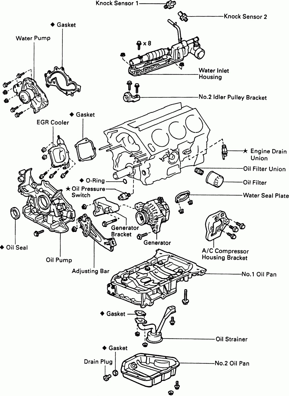 2004 toyota Camry Engine Layout 2004 toyota Camry Engine Parts Diagram Of 2004 toyota Camry Engine Layout