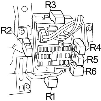 2005 Nissan Sentra 1.8s Engine Compartment Wiring Diagram Nissan Sentra 2000 2006 Fuse Diagram • Fusecheck Of 2005 Nissan Sentra 1.8s Engine Compartment Wiring Diagram