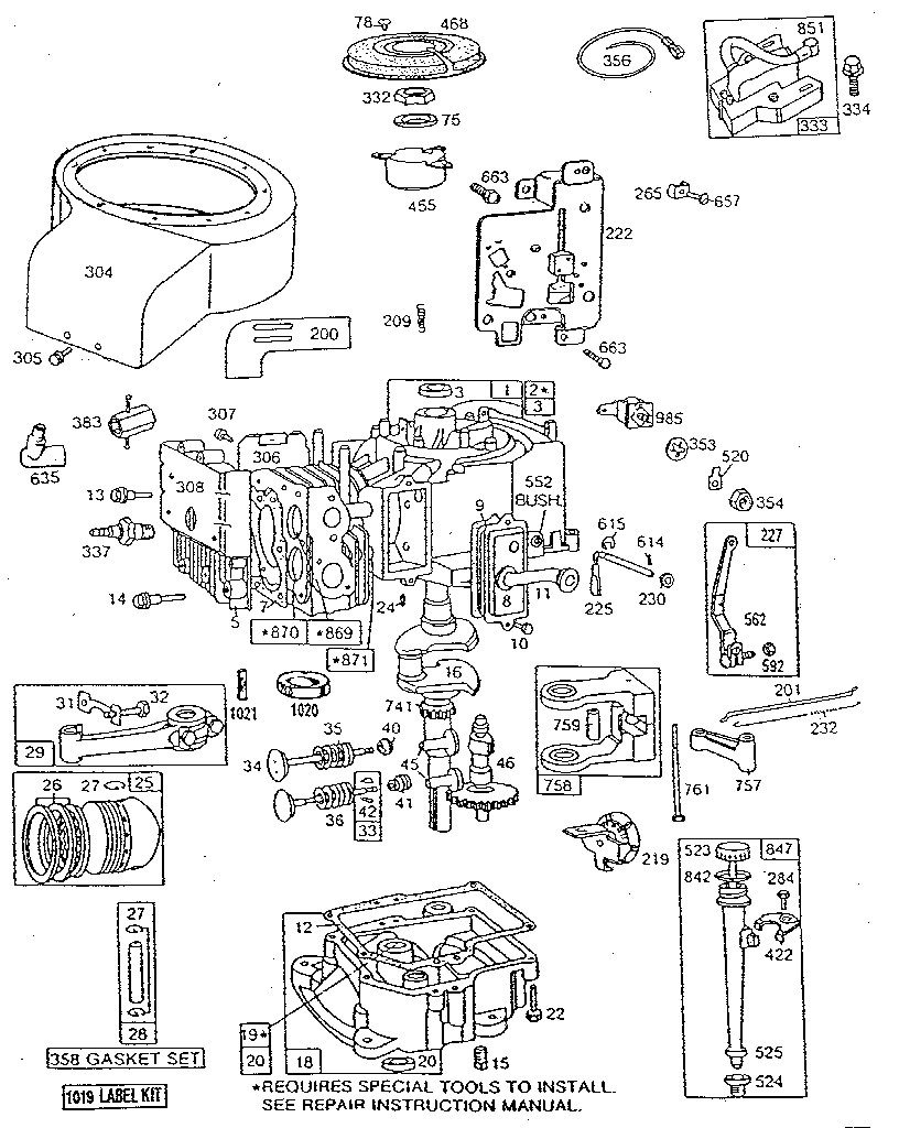 Briggs &amp; Stratton Engine Parts and Diagrams Briggs & Stratton Engine Parts and Diagrams Of Briggs &amp; Stratton Engine Parts and Diagrams