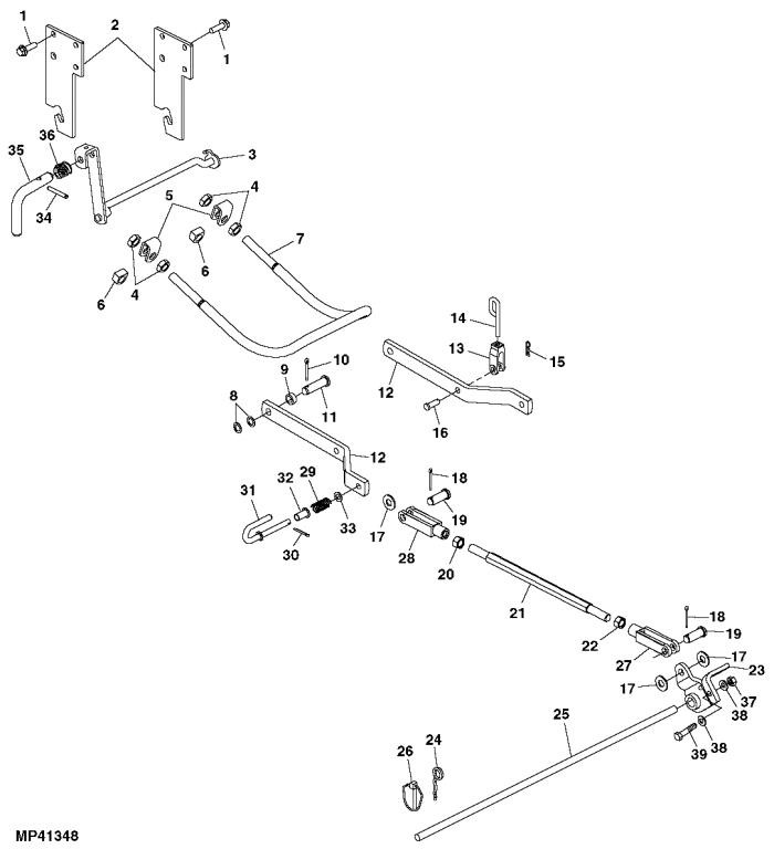John Deere 2305 3 Point Hitch Diagram 2305 Mower Deck Problem Of John Deere 2305 3 Point Hitch Diagram