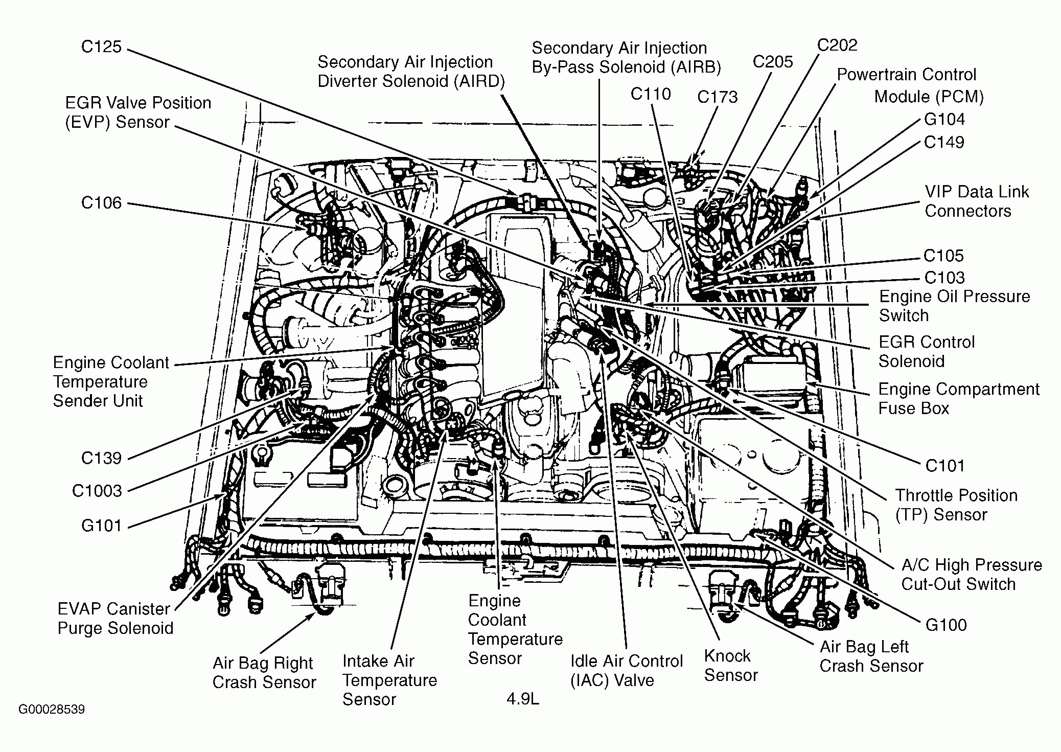 2000 ford F150 Engine Diagram Firing order 2005 ford F150 5 4 Of 2000 ford F150 Engine Diagram