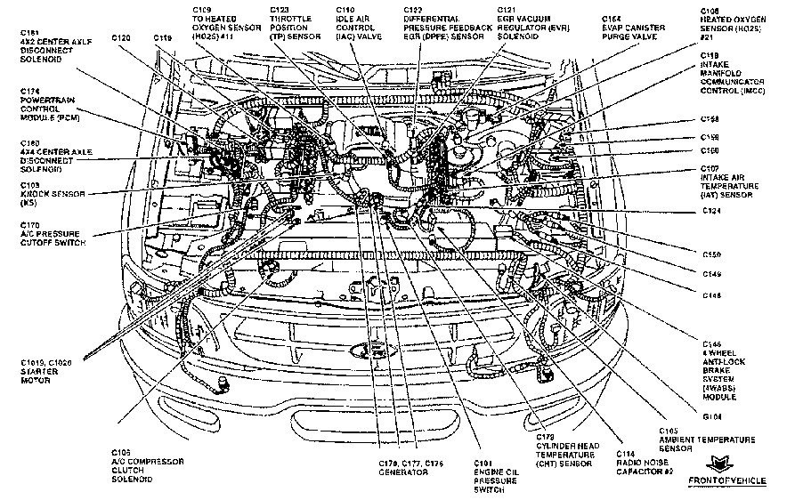 2000 ford F150 Engine Diagram ford F150 4 6 Engine Diagram