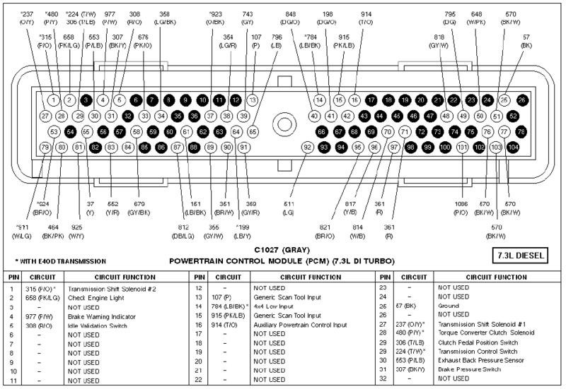 2001 ford Pcm 4.2 Gas Wiring Diagram I Need Wiring Diagrams for 2001 for F150 4 2l V6 Yes solenoid Starter Rebuilt Yes 2001