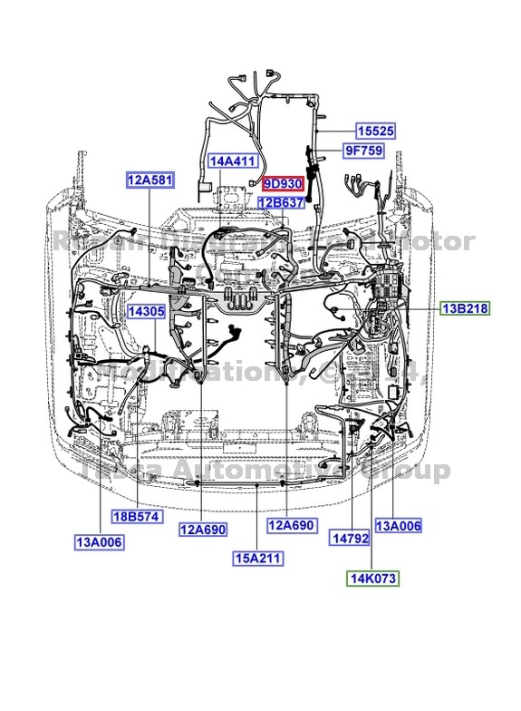 2005 ford 5.4 Engine Wiring Harness Diagram New Oem Main Engine Wiring Harness 2005 2006 ford F250 F350 F450 F550 Sd 5 4l