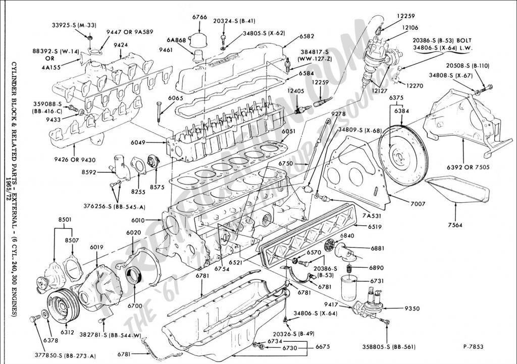 91 F150 4.9l Engine Drawings Need A Good 4 9l 300 Engine Drawing ford F150 forum Munity Of ford Truck Fans Of 91 F150 4.9l Engine Drawings