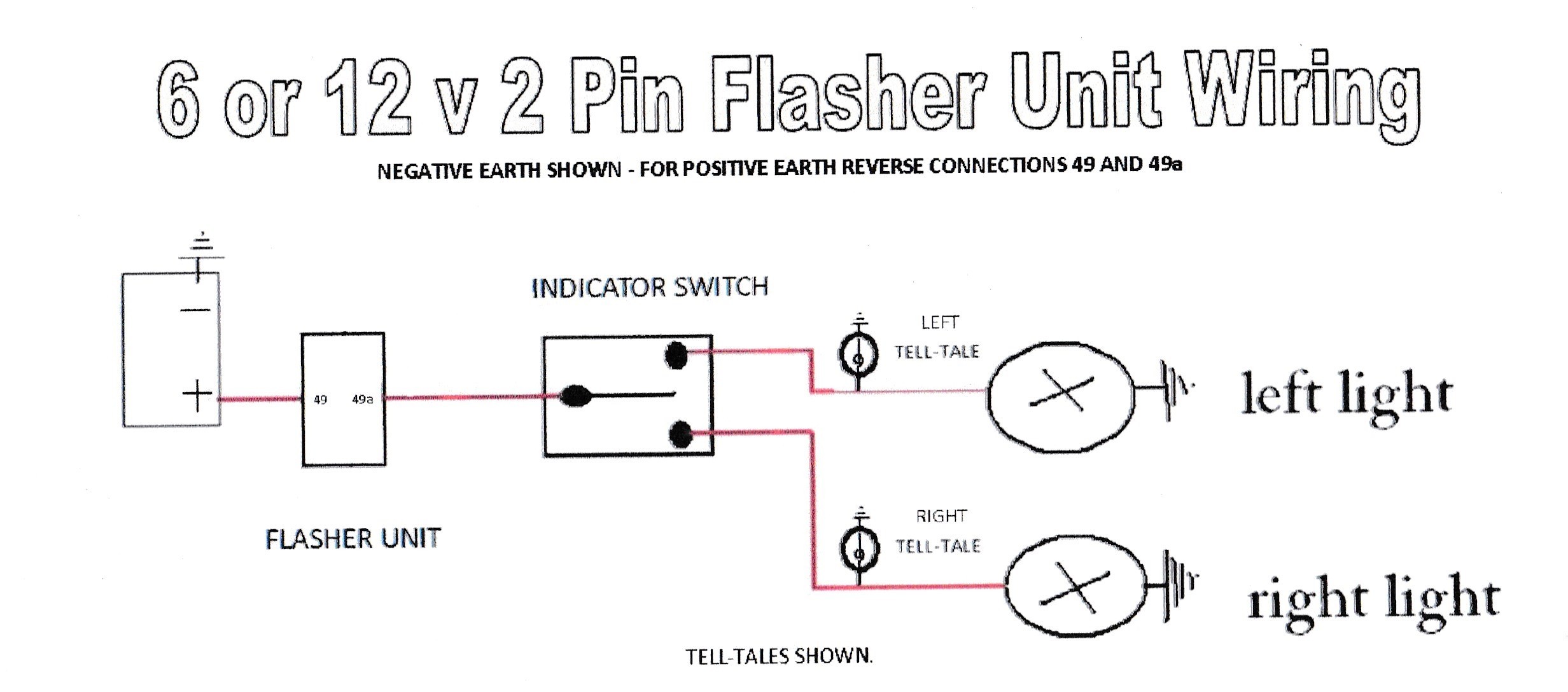 How 2 Pin Flasher Relay Work 2 Pin Flasher Relay Wiring Diagram Of How 2 Pin Flasher Relay Work