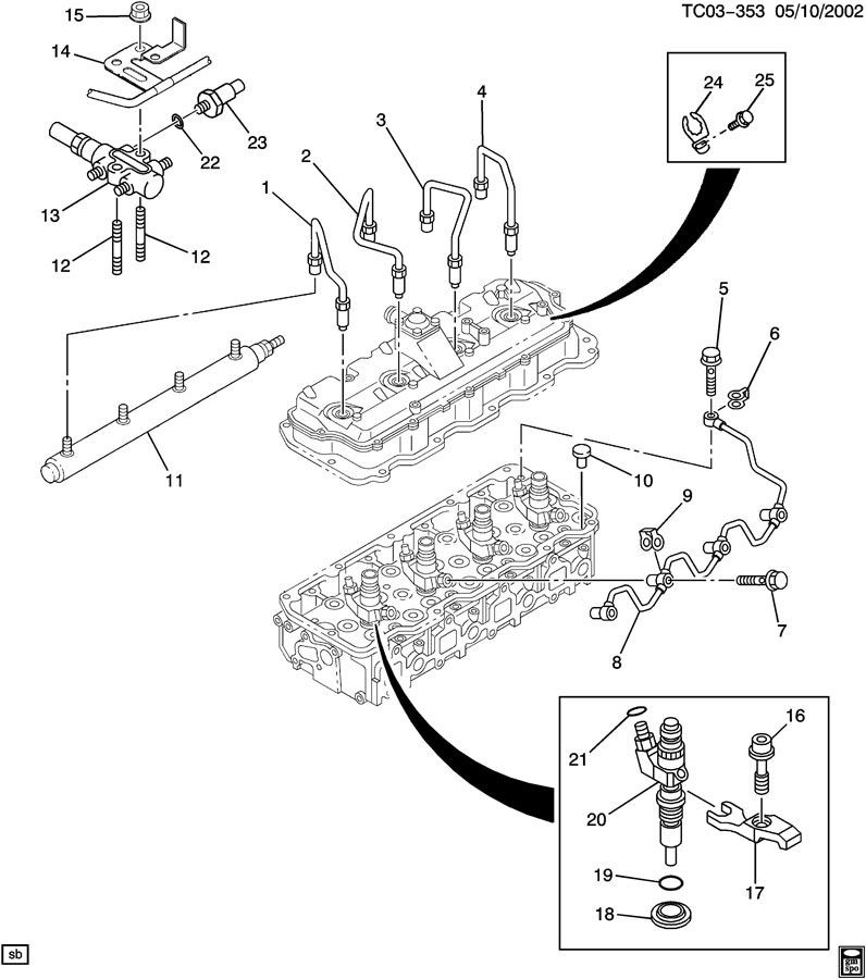 Lb7 Duramax Injector Wiring Schematic Duramax Lb7 Fuel Line Diagram Free Diagram for Student Of Lb7 Duramax Injector Wiring Schematic