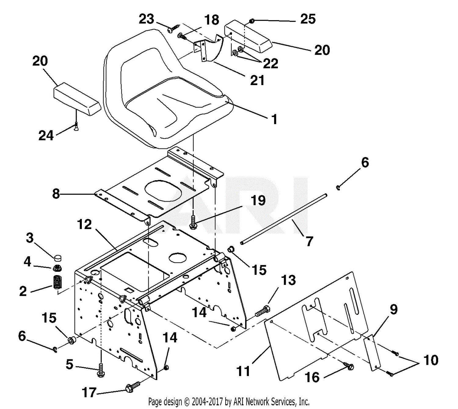 Parts Diagram Craftsman 17.5 Hp Lawn Mower Ariens 17 5 Hp Riding Mower Wiring Diagram Of Parts Diagram Craftsman 17.5 Hp Lawn Mower