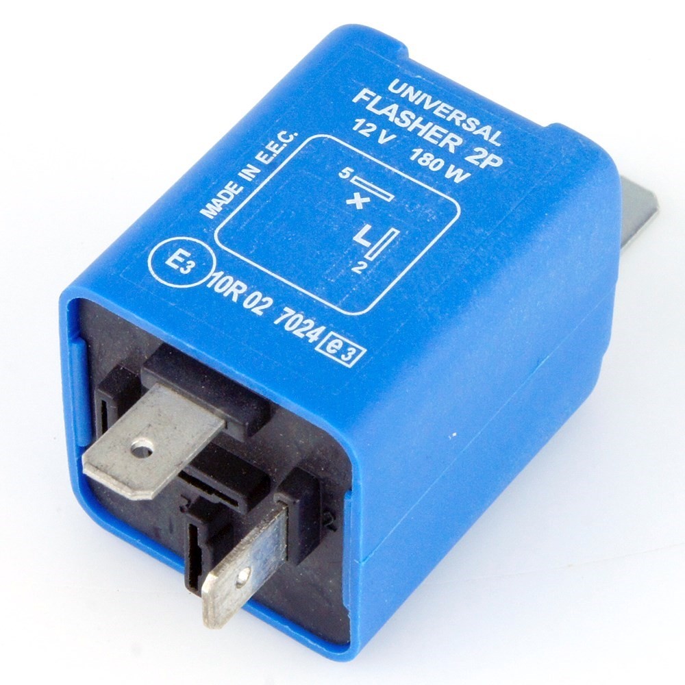 What is A 2 Pin Relay Used for 2 Pin Electronic Flasher Relay 180 Watt Max Car Builder solutions