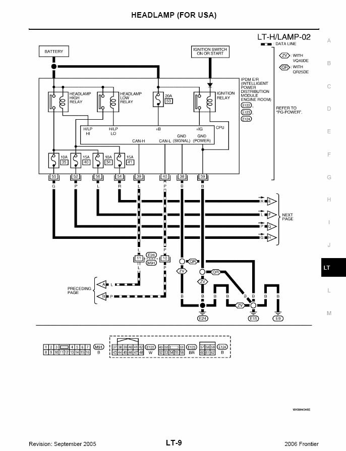 Wire Diaigram for 2011 2.5 Frontier 2011 Nissan Frontier Front Turn Signal Wiring Diagram Collection Wiring Diagram Sample