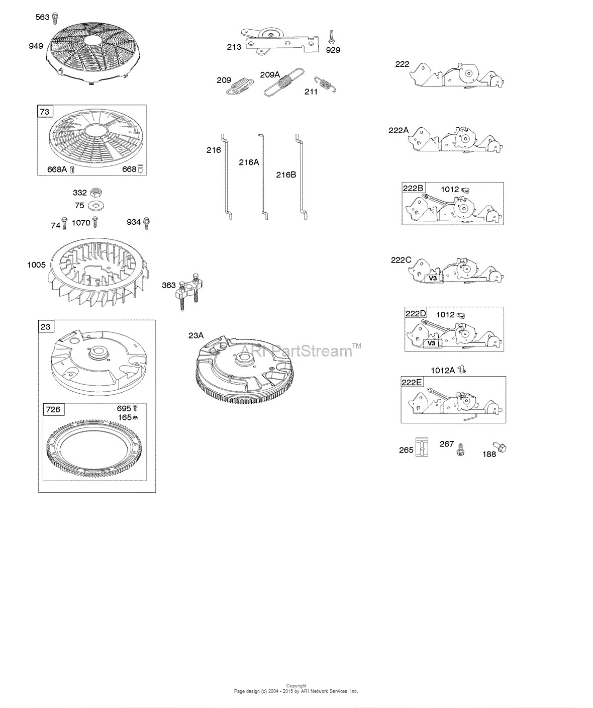 Wiring Diagram Model 44m777 B&amp;s Briggs and Stratton 44m777 0113 E1 Parts Diagram for Flywheel Controls Of Wiring Diagram Model 44m777 B&amp;s