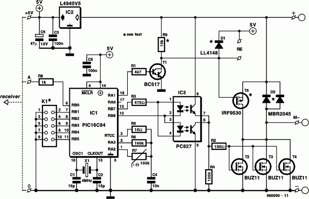 Wiring the Radio Control Car Circuit Board Remote Control Circuit Diagram for toy Car Of Wiring the Radio Control Car Circuit Board