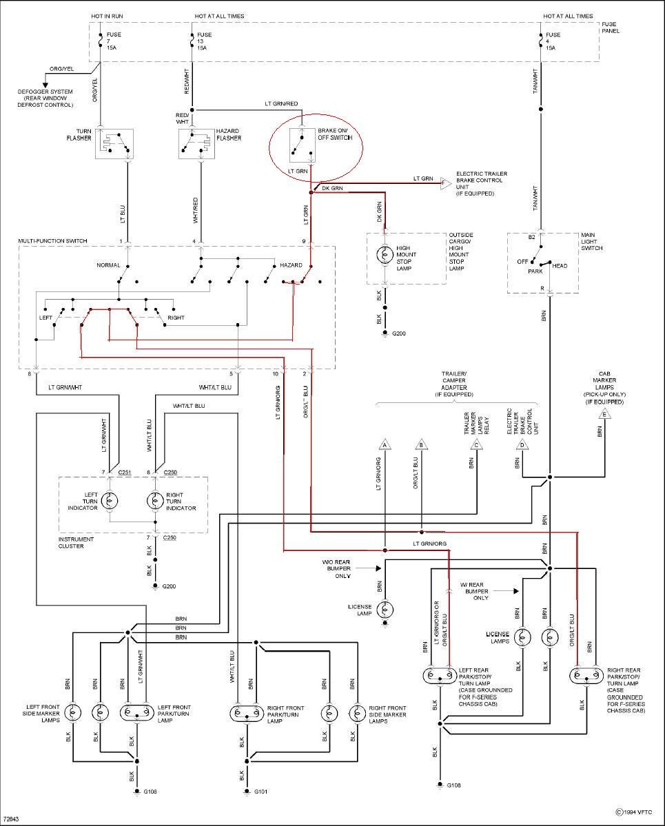 2000 ford F150 Running Light Wiring Diagram Diagram] 1990 F150 Brake Light Wiring Diagram Full Version Hd … Of 2000 ford F150 Running Light Wiring Diagram