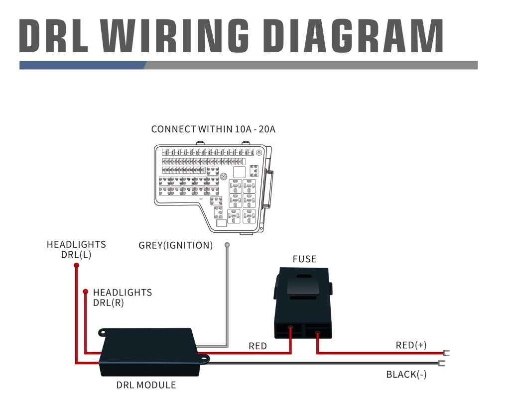 2000 ford F150 Running Light Wiring Diagram How to Wire the Drl Harness? Alpharex Of 2000 ford F150 Running Light Wiring Diagram