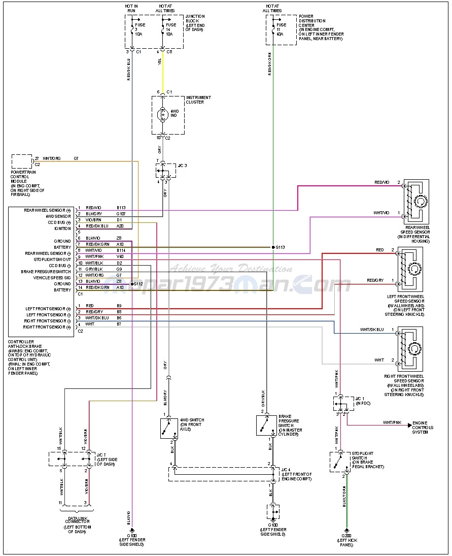 2016 Ram 2500 Wiper Wiring Diagram 1999 Dodge Cummins Wiring Maps – Electrical – Mopar1973man’s Dodge … Of 2016 Ram 2500 Wiper Wiring Diagram