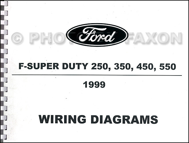 2000 F150 4wd Wiring Diagram 1999 ford F-super Duty 250 350 450 550 Wiring Diagram Manual … Of 2000 F150 4wd Wiring Diagram
