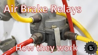Air Brake System Diagram Uk Systems Air Brake Relay - How It Works. Air Braking Systems and Commercial Vehicles