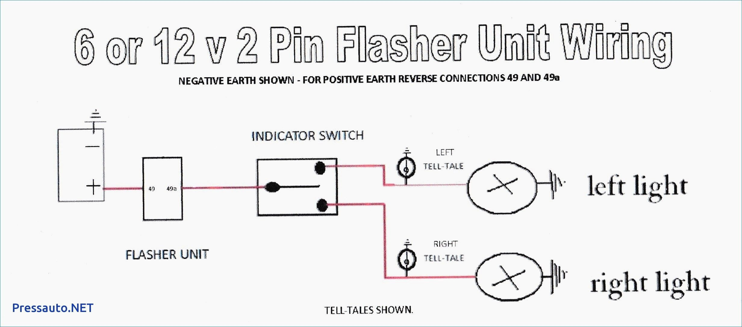 How Do I Wire A 12 Volt Light Flasher with Two Poles 4 Pole Starter solenoid Wiring Diagram Download Trailer Light ...