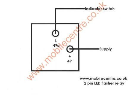 How Does A 2 Pin Flasher Unit Work Led Indicator Flasher Relay 12 Volt 2 Pin 30w Jso Layout – Mobile … Of How Does A 2 Pin Flasher Unit Work