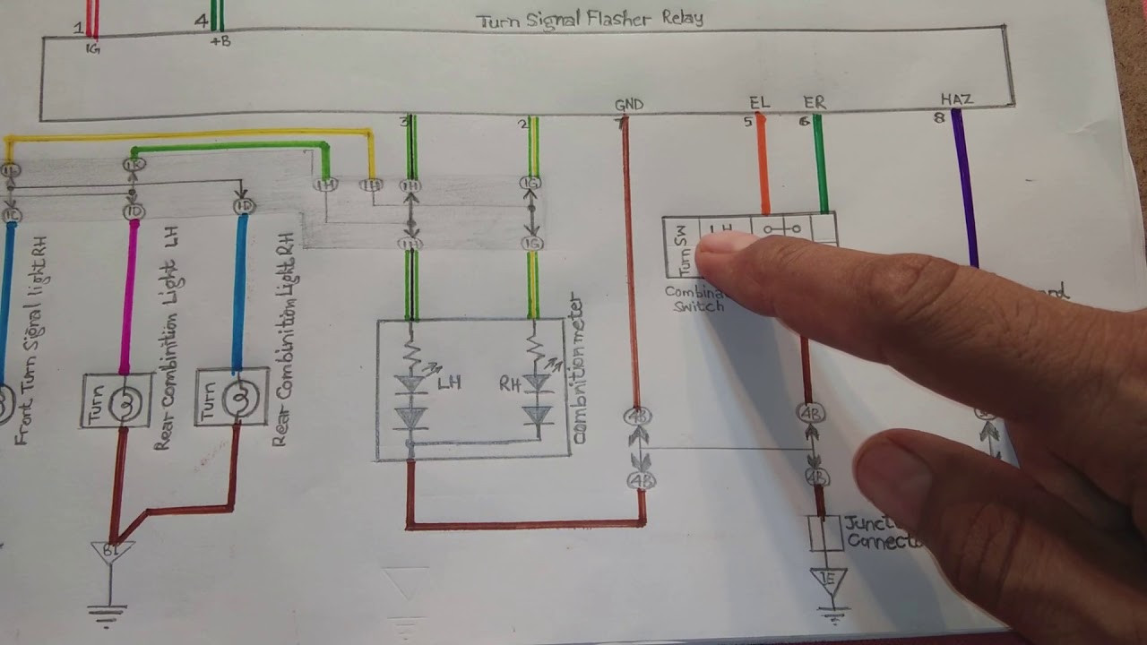 How Does A Automotive Flasher Relay Work Car Turn Signal Flasher Circuit Explained