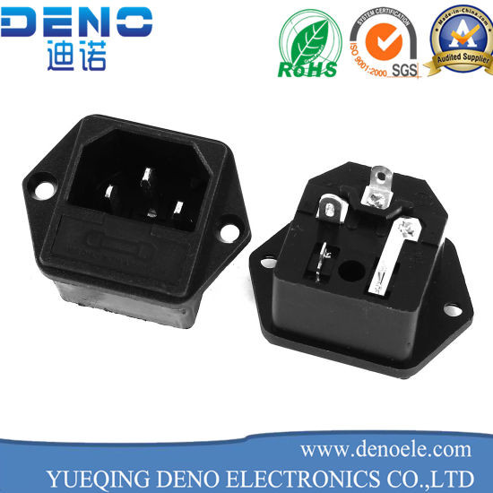 Iec 320 C14 Wiring Guide Ac 250v Panel Mounted 3 Terminals Iec 320 C14 Male Plug Inlet … Of Iec 320 C14 Wiring Guide