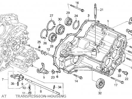 Schematics Of 05 Honda Civic Engine Honda Civic 1993 (p) 4dr Ex Abs (ka,kl) Parts Lists and Schematics Of Schematics Of 05 Honda Civic Engine