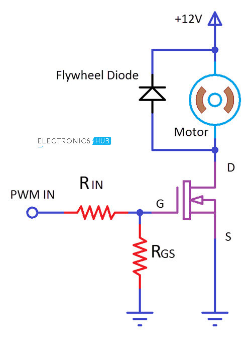 Turn Signal Flasher Mosget Diagram Analysis Of Mosfet as A Switch with Circuit Diagram, Example Of Turn Signal Flasher Mosget Diagram