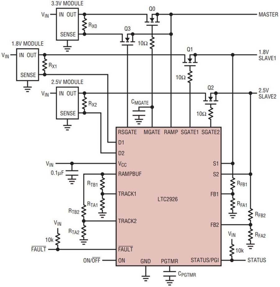 Turn Signal Flasher Mosget Diagram Mosfets Make Sense for Tracking and Sequencing Power Supplies ...