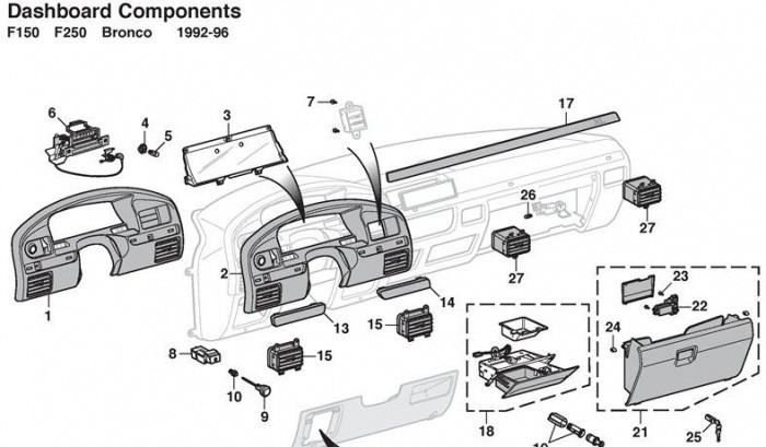 1992 ford F150 Parts Diagram 1995 F-150 Part Out – ford F150 forum – Community Of ford Truck Fans Of 1992 ford F150 Parts Diagram