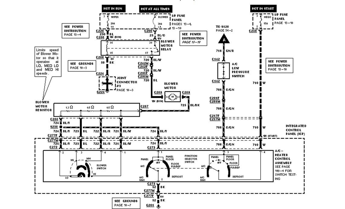 2000 ford Escort Engine Diagram I Need A Wiring Diagram for A Heater Blower Fan for 1997 ford … Of 2000 ford Escort Engine Diagram