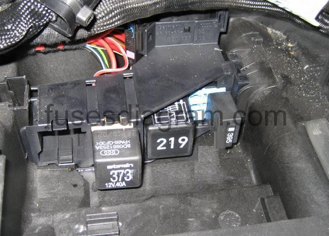 2002 Audi A4 Starter Wiring Diagram In the Engine Belegung Sicherungskasten Sicherungen Und Relais Audi A4 (b6 ...