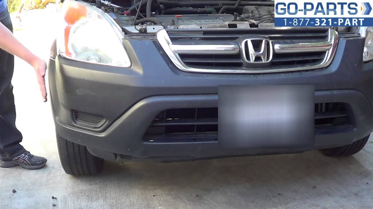 2002 Honda Crv where to Wire In Extra Accessories Replace 2002-2006 Honda Cr-v Bumper Cover, Grille, How to Change Install 2003 2004 2005 Of 2002 Honda Crv where to Wire In Extra Accessories