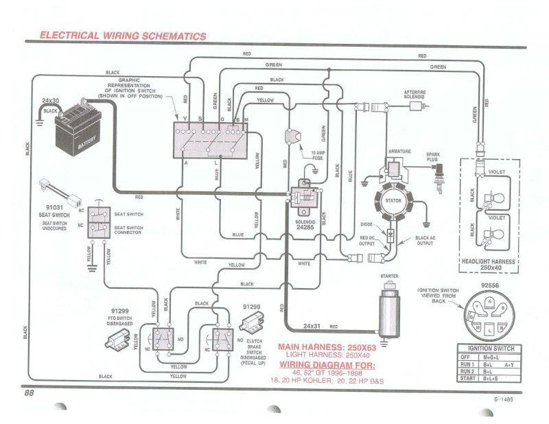Briggs and Stratton 17.5 Hp Engine Schematic Wiring Diaghrams – Briggs Engine Wiring Diagram Electrical … Of Briggs and Stratton 17.5 Hp Engine Schematic