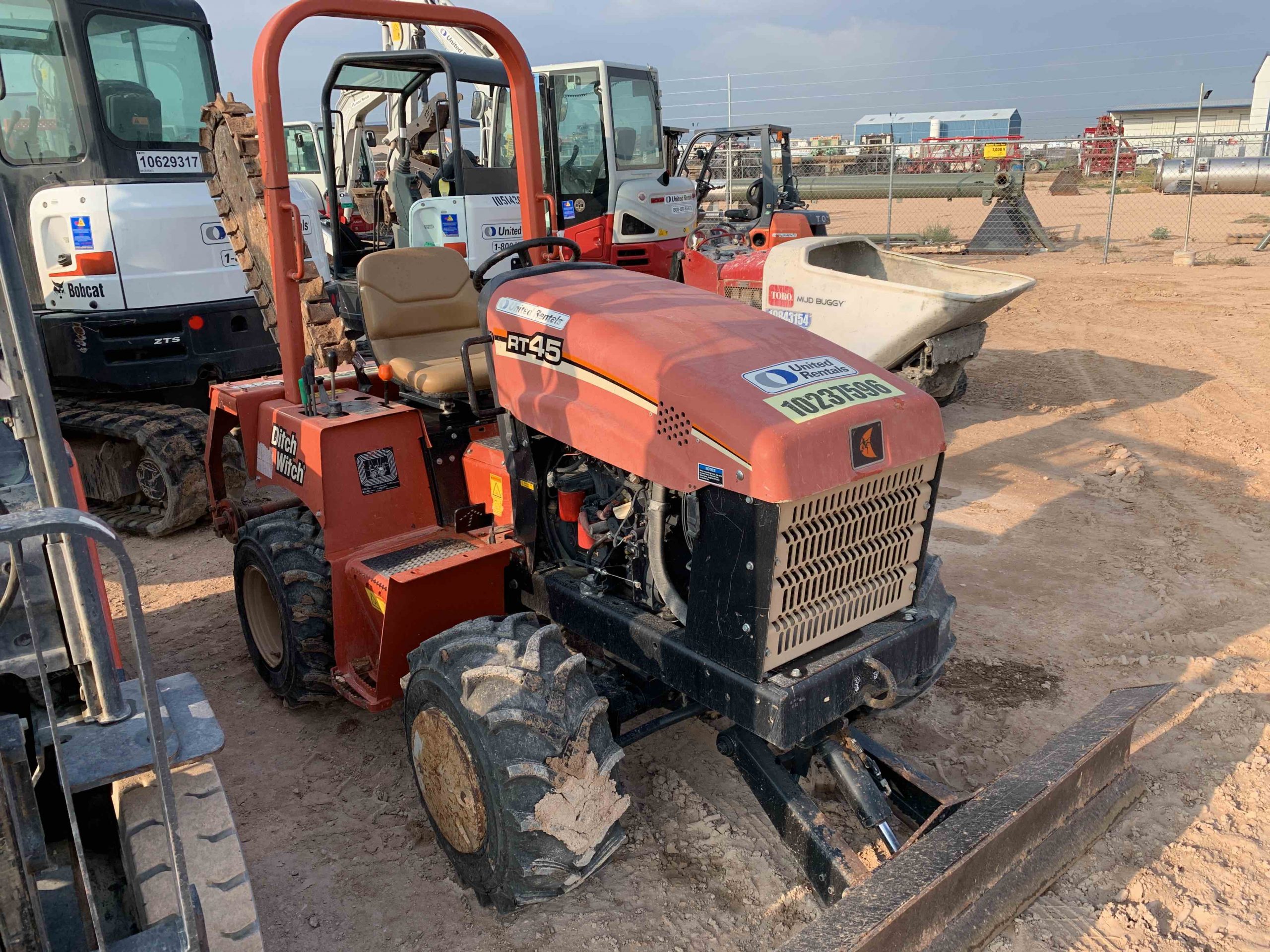 Ditch Witch 1030 Trencher Parts Used 2014 Ditch Witch Rt45 Trencher for Sale In Midland, Tx … Of Ditch Witch 1030 Trencher Parts
