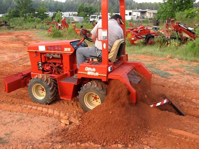 Ditch Witch 3700 Starter Wiring Diagram Ditch Witch 3610 Trencher - Youtube