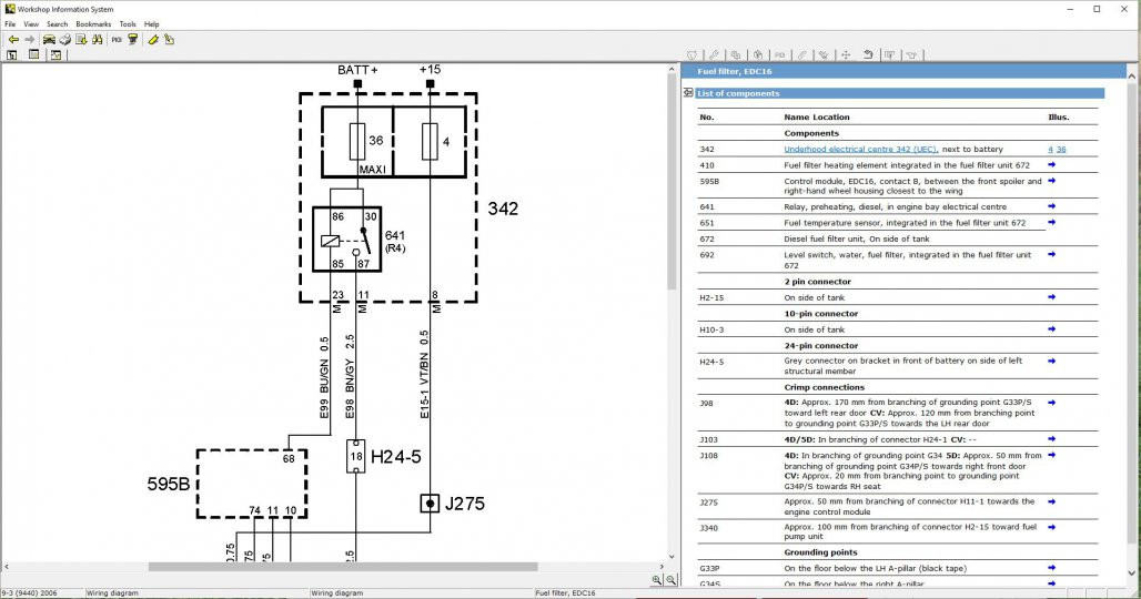 Saab 9 3 Wiring Diagram Wiring Diagram Saab 9-3 Tdi (150), Fault Code P 1180 04 ...