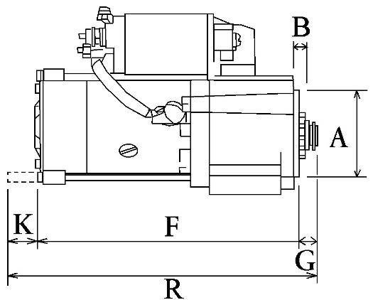 Thornycroft Diesel Engine Starter Wiring Diagram Starter Yanmar 12v, 3jh30a, 2t80, 3t84, 4jh2, 4jh3 Of Thornycroft Diesel Engine Starter Wiring Diagram