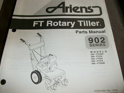 Tiller Parts Diagramn Mower Parts Ariens Roto Tiller 902 Series,98,front Tine Tiller Manual ...