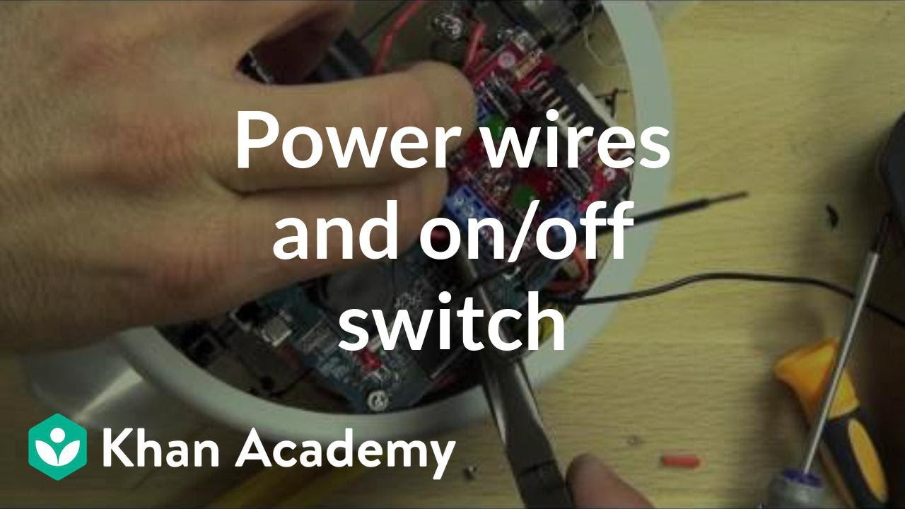 Wire Harness Schematic In Tamil Power Wires and On/off Switch (video) Khan Academy