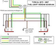 Wiring Diagram Tail Light Chevy S 10 10 73-87 Chevy Truck Wiring Diagrams Ideas 87 Chevy Truck, Chevy … Of Wiring Diagram Tail Light Chevy S 10