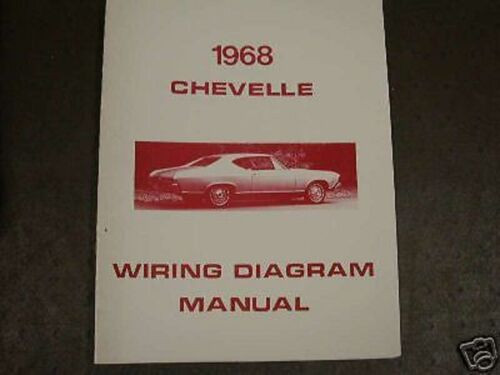 1968 Chevelle Wiring Diagram Free 1968 Chevrolet Chevelle Wiring Diagram Manual Automobilia … Of 1968 Chevelle Wiring Diagram Free