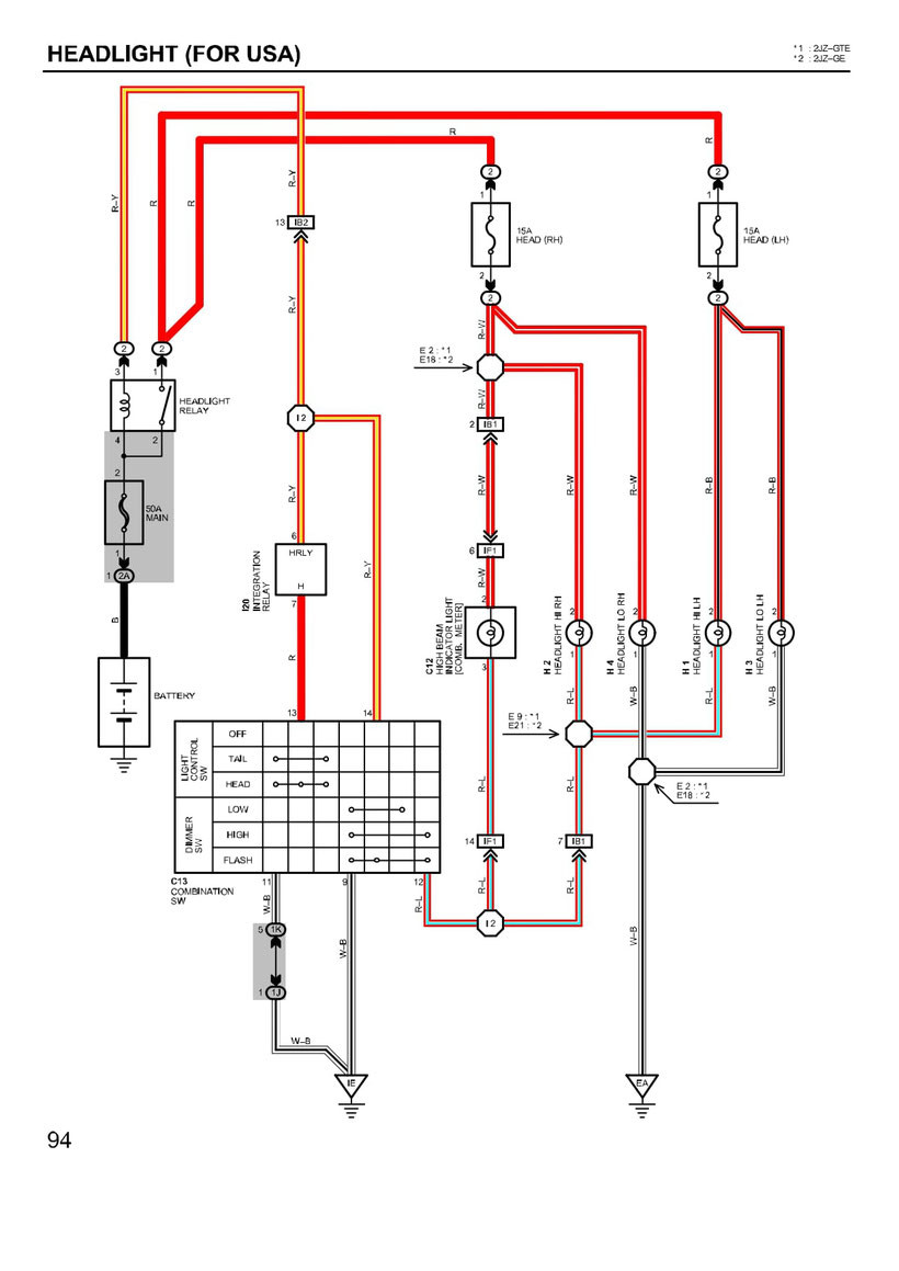 1992 toyota Pikup Wiring Diagrams toyota Supra Wiring Diagrams – Car Electrical Wiring Diagram Of 1992 toyota Pikup Wiring Diagrams